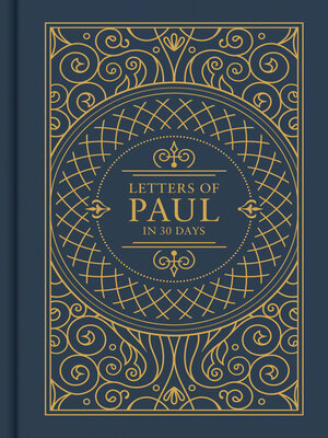 cover image of Letters of Paul in 30 Days